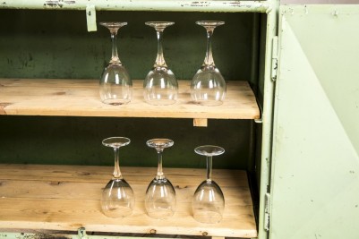 wine glass cupboard